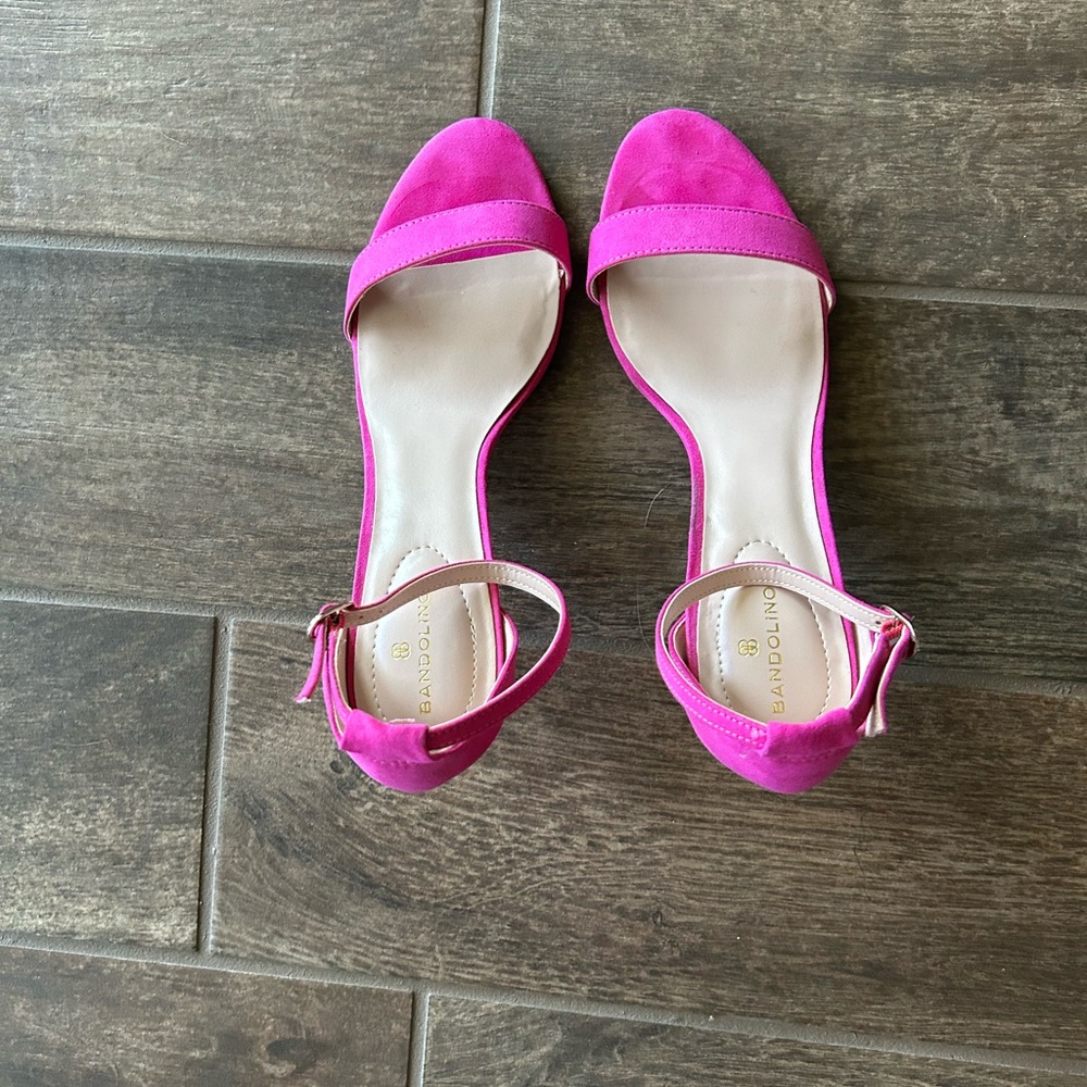 NEW PRICE!!!!  Bandolino Madia2 Medium Pink Open-Toe Sandals